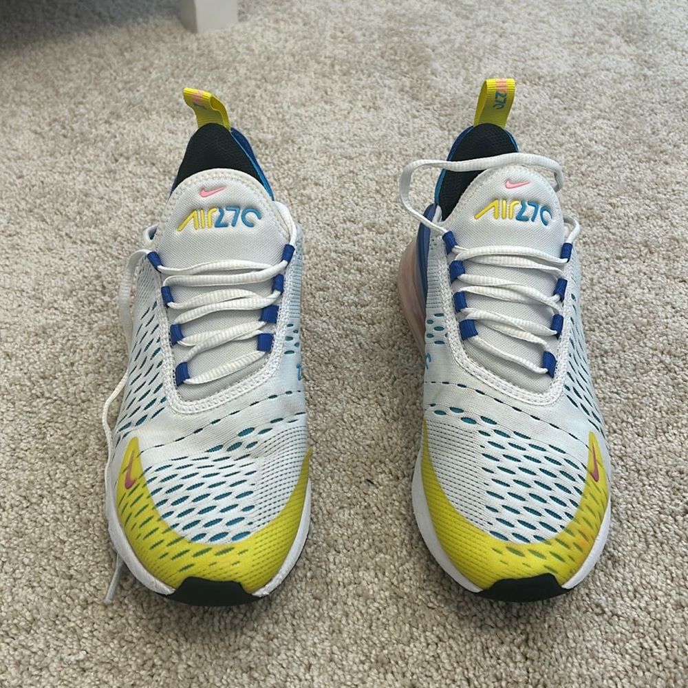 big kids nike airmax 270- multicolored